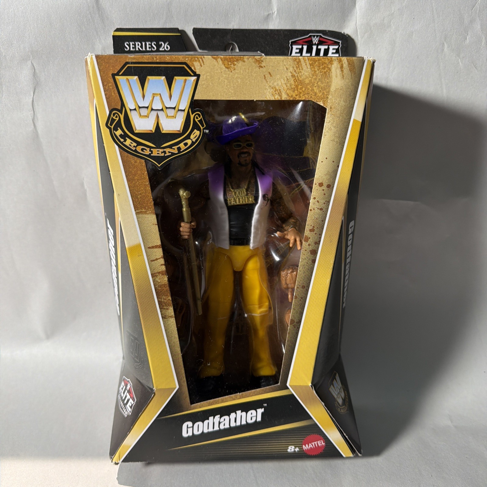 Mattel WWE Elite Legends The Godfather Action Figure Wrestling Collectible