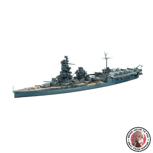 Hasegawa 1/700 Water Line IJN Aircraft Battleship Hyuga Plastic Model Kit