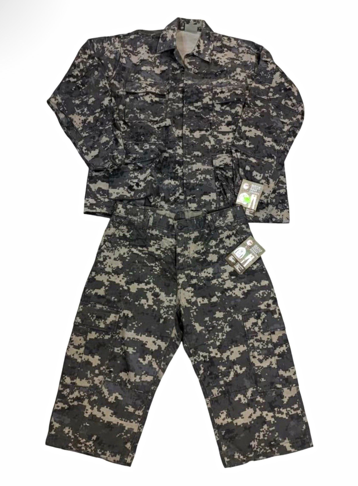 Rothco Digital Camo BDU Uniform Set Shirt Large Regular,   Pants Medium Regular