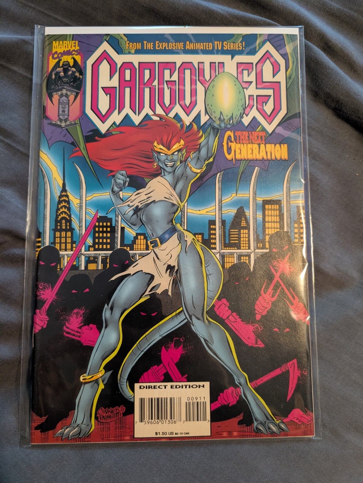 Marvel Gargoyles Comic Book Lot 3 Issues 7,8,9