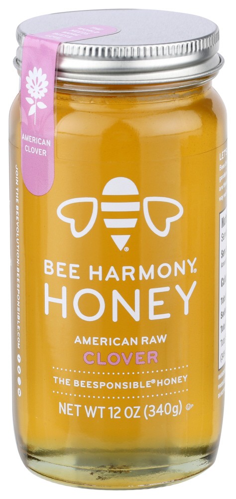 Bee Harmony Honey American Clover Pack Of 3