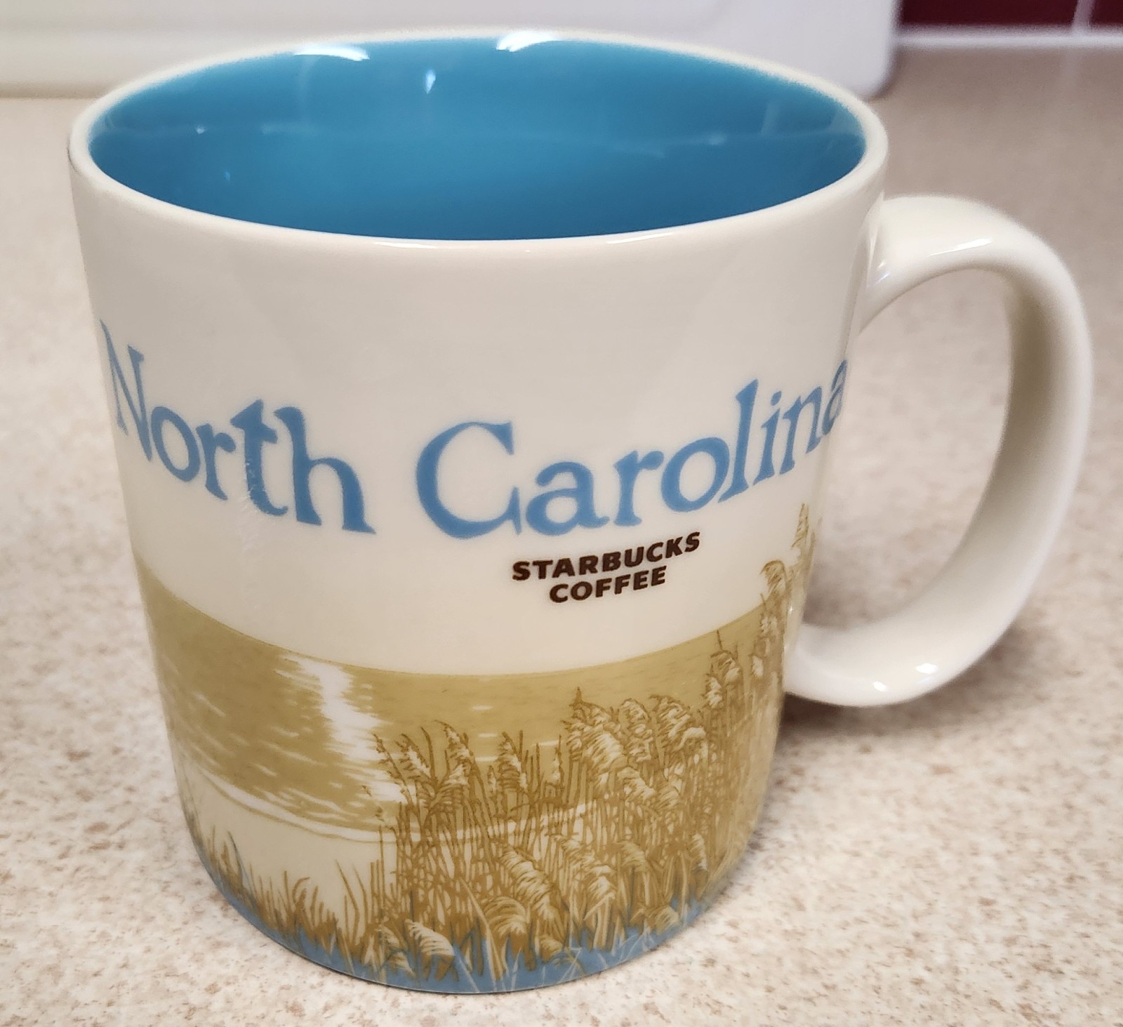 STARBUCKS North Carolina 16oz Coffee Mug Collector Series Global City Cup 2012