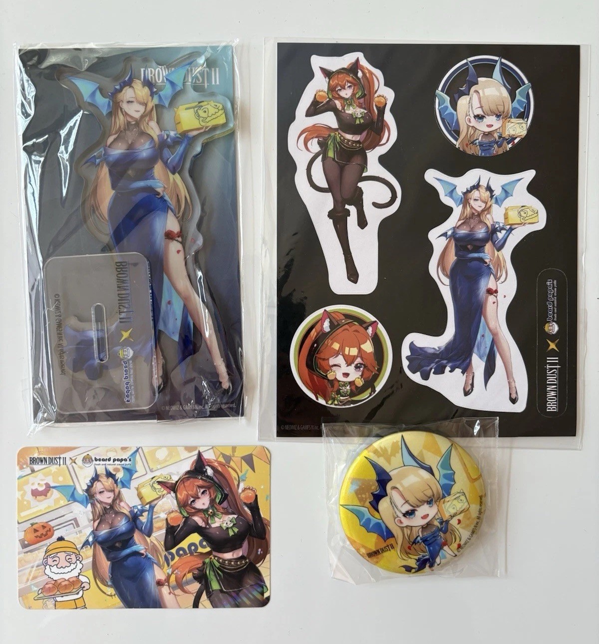 Brown Dust II x Beard Papa’s  - Wilhemina Set + 2k GEMS Code