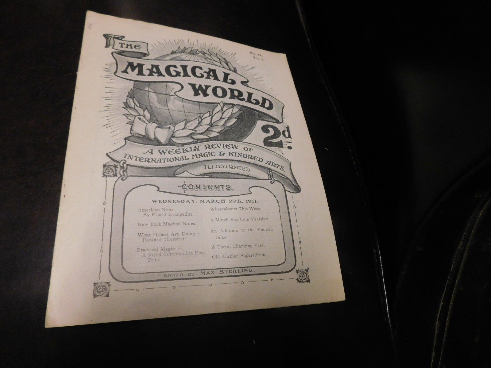 The Magical World Magazine Of Magic For Magicians # 22 Vol 1