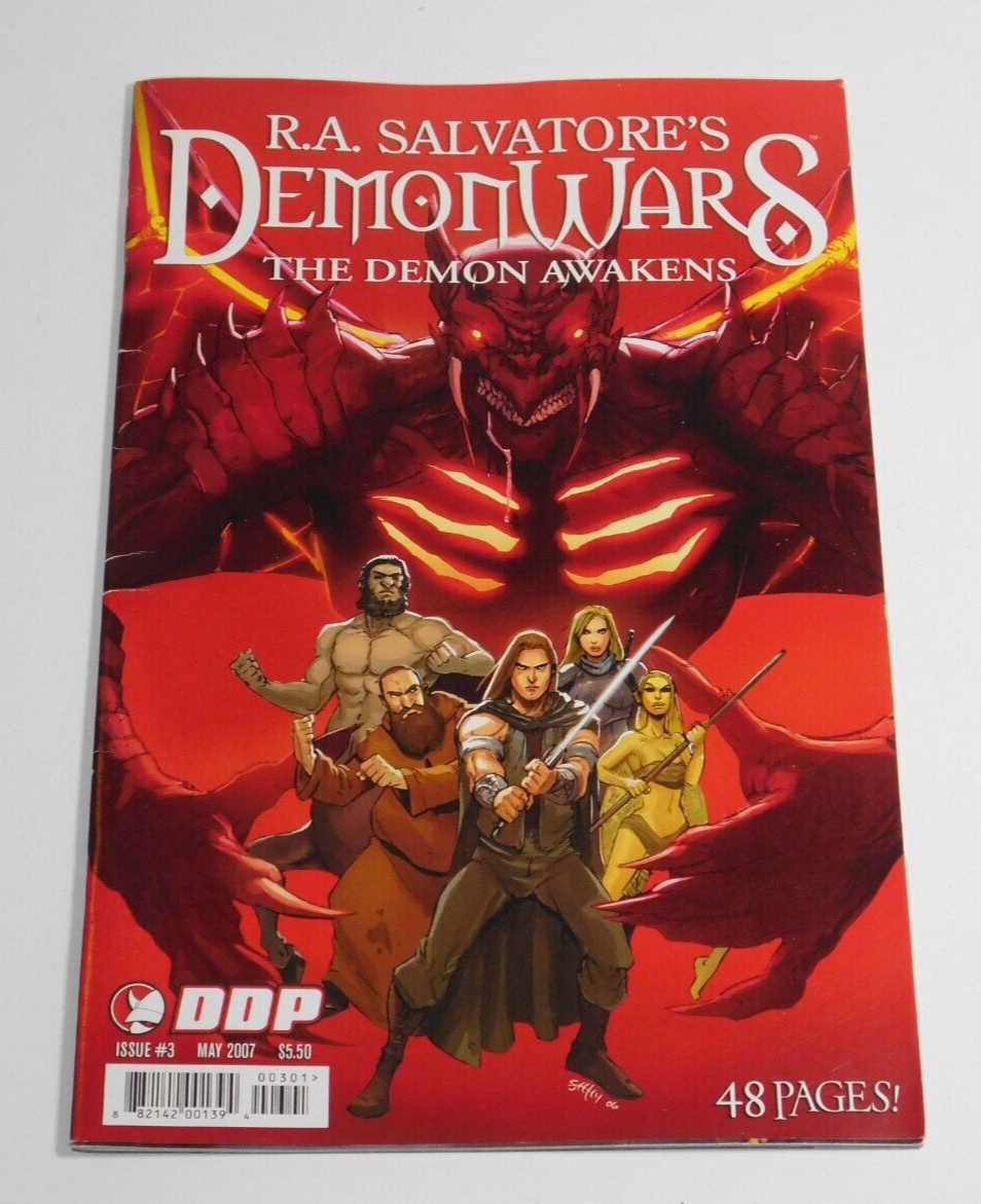RA Salvatore's Demon Wars The Demon Awakens #3 DDP Comic 1st Print 2007