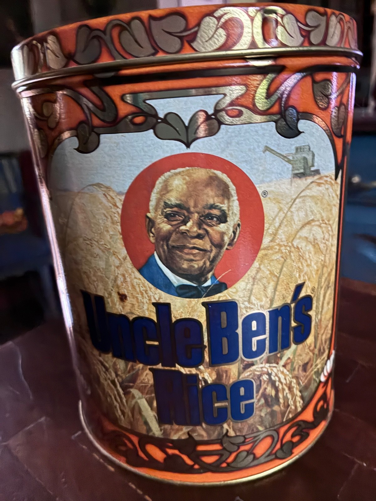 Uncle Ben's 40th Anniversary Tin - 1943-1983-Mint condition. Unique find