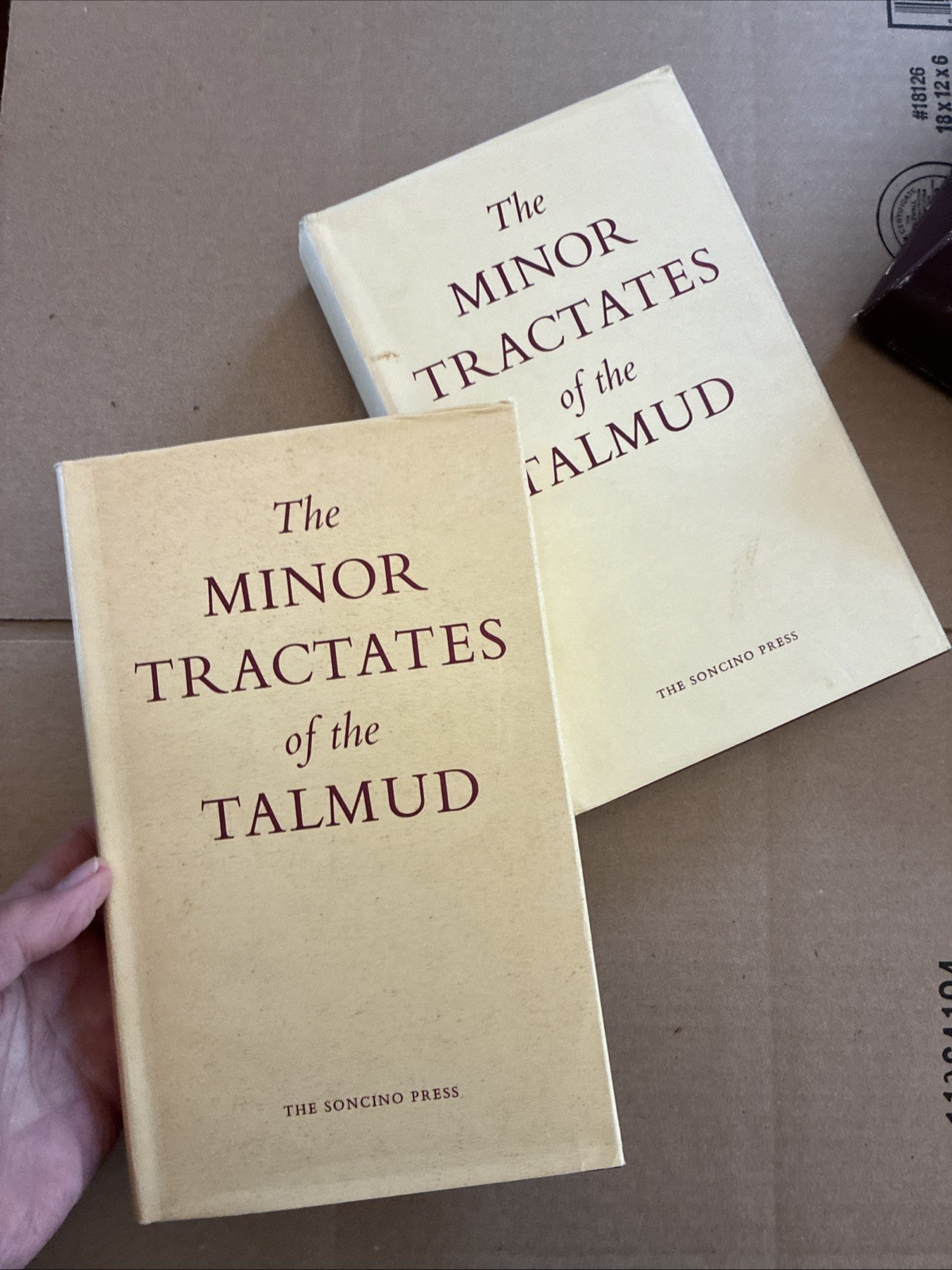 Minor Tractates Of The Talmud, Soncino, English, 2 Volume Set