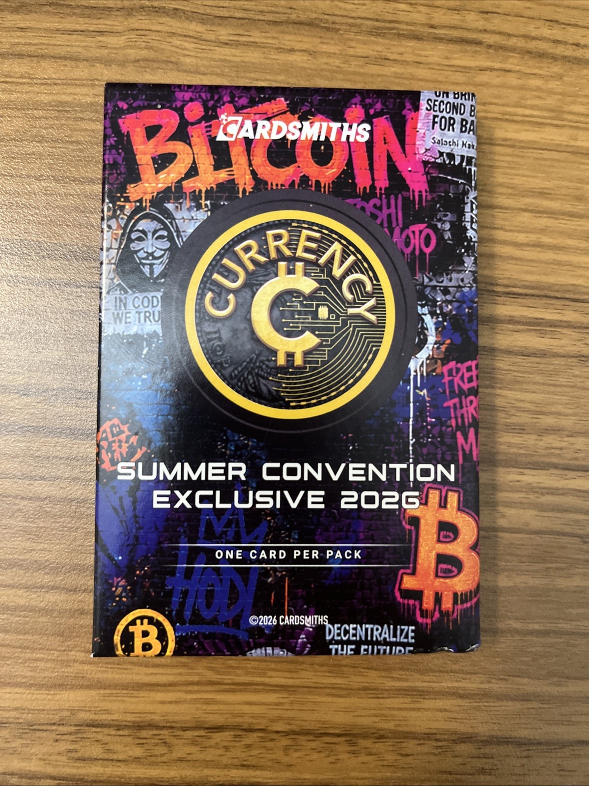 Currency Cardsmiths Pack Summer Convention National Exclusive 2026 SEALED