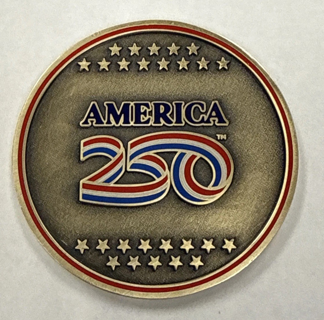 FBI WFO Washington Field Office America 250th Anniversary Challenge Coin