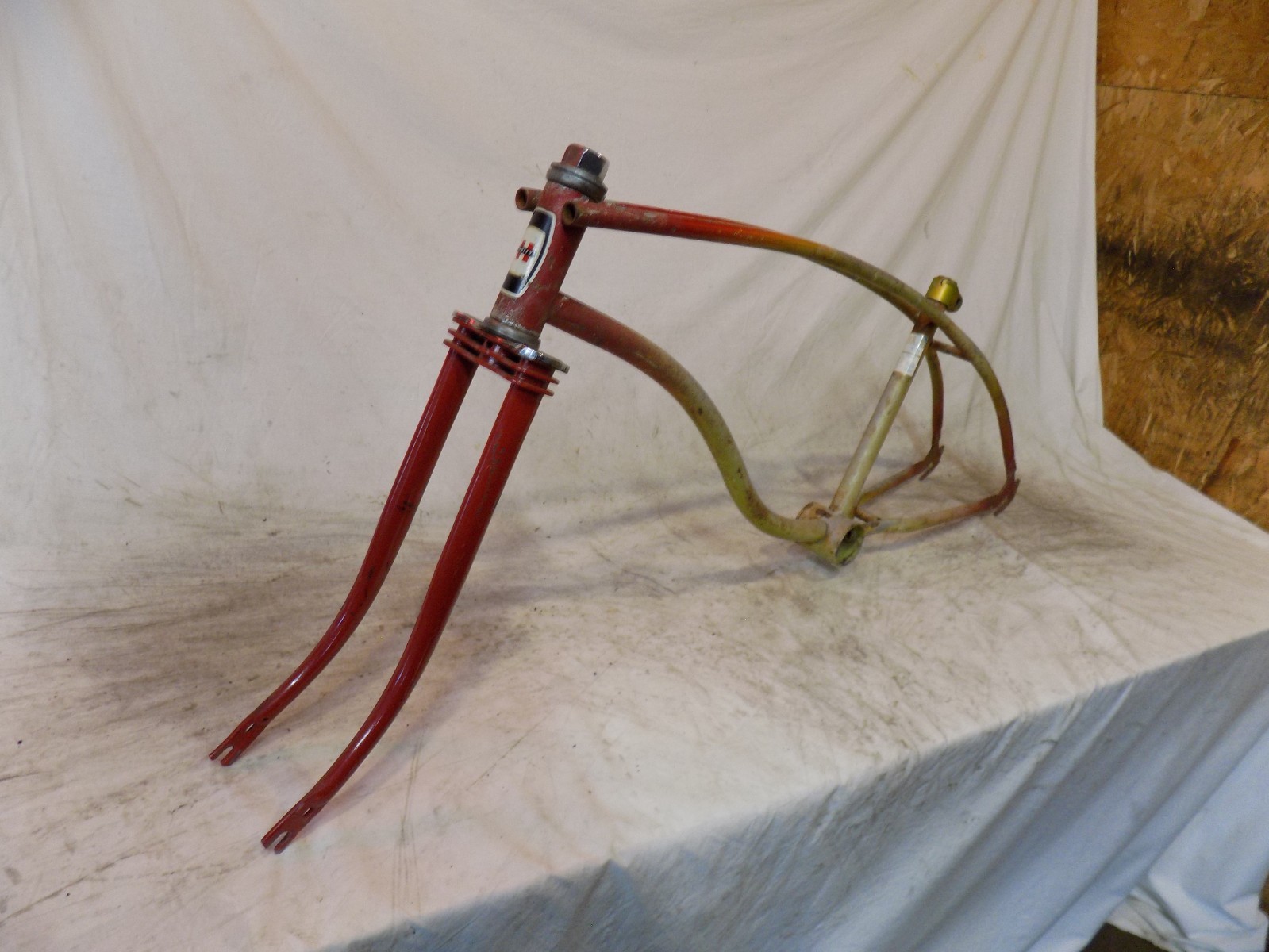 1971 HUFFY RAIL SLINGSHOT 5-SPEED TWIN STICK MUSCLE BIKE FRAME DRAGSTER VINTAGE