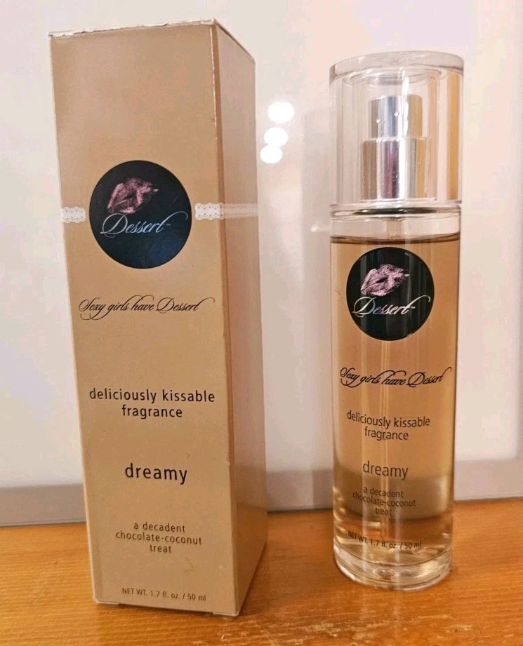NOS Jessica Simpson DESSERT BEAUTY Dreamy 1.7 oz Fragrance Spray Vintage Y2k B87
