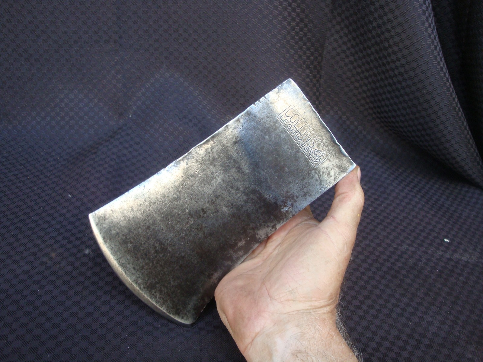 Vintage Collins Legitimus Single Bit Axe Crown & Arm Hammer Logo 4lbs