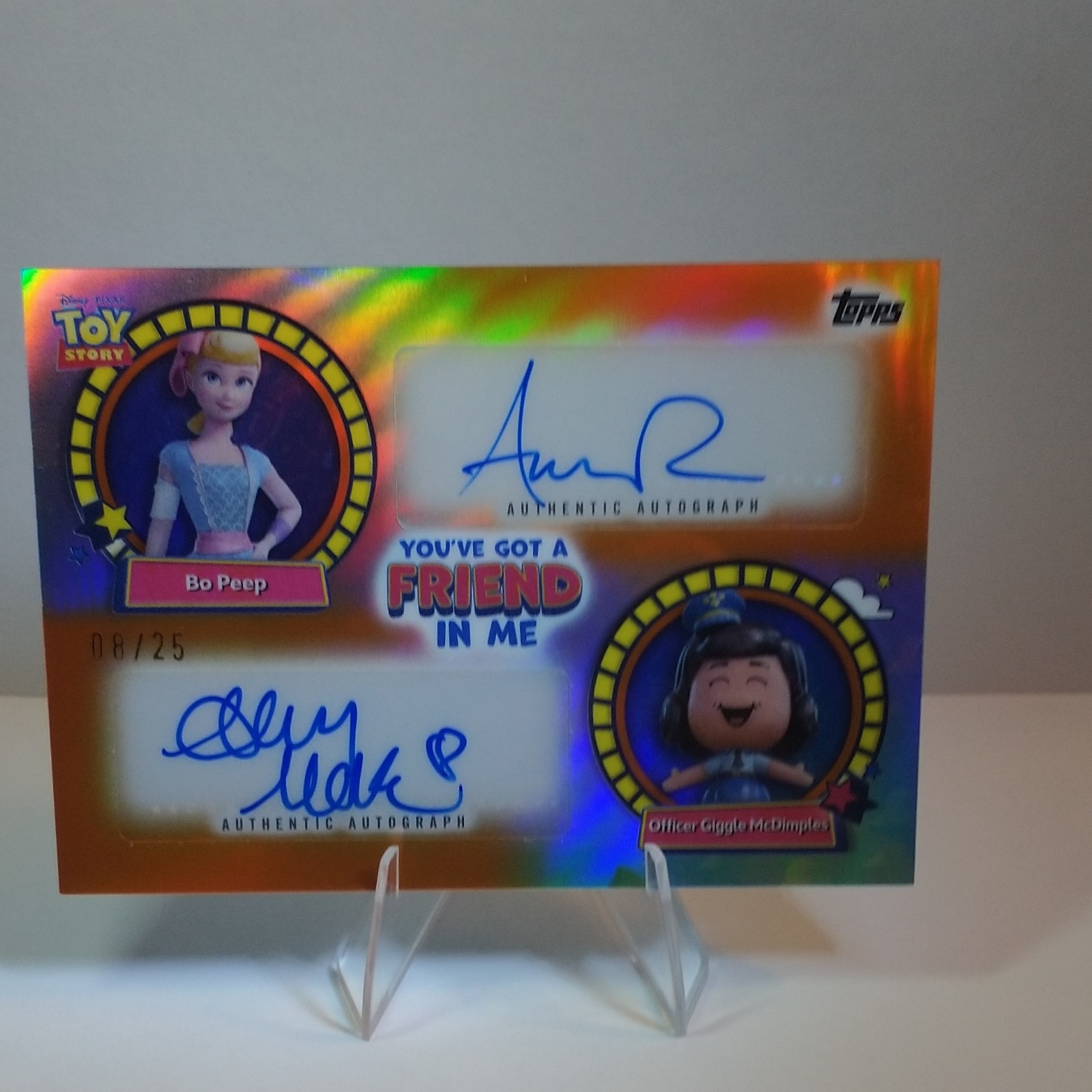 Topps Toy Story 30 Years & Beyond YGF-PM Potts/Maki Auto 08/25 2025
