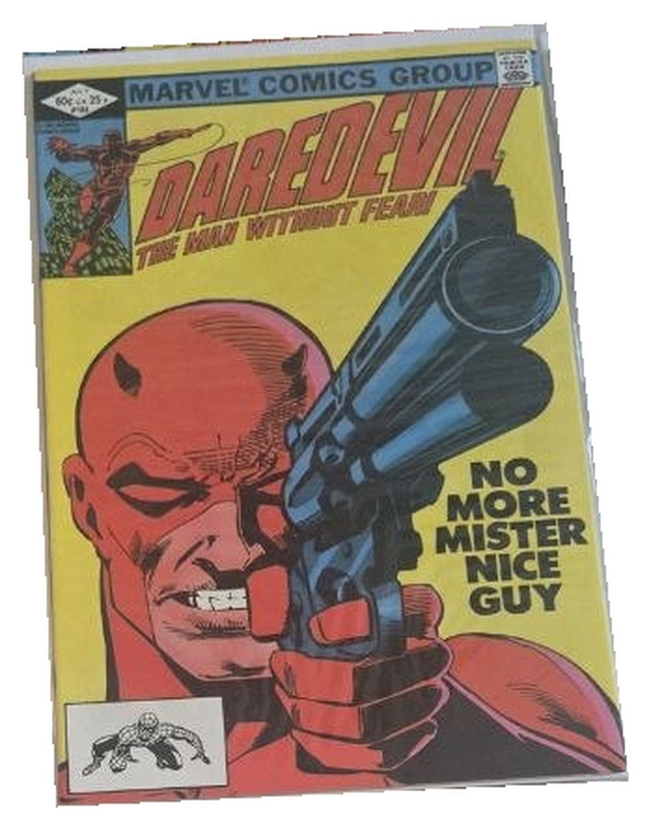 Daredevil #184 Frank Miller Punisher Classic Gun Cover Marvel 1982 NM
