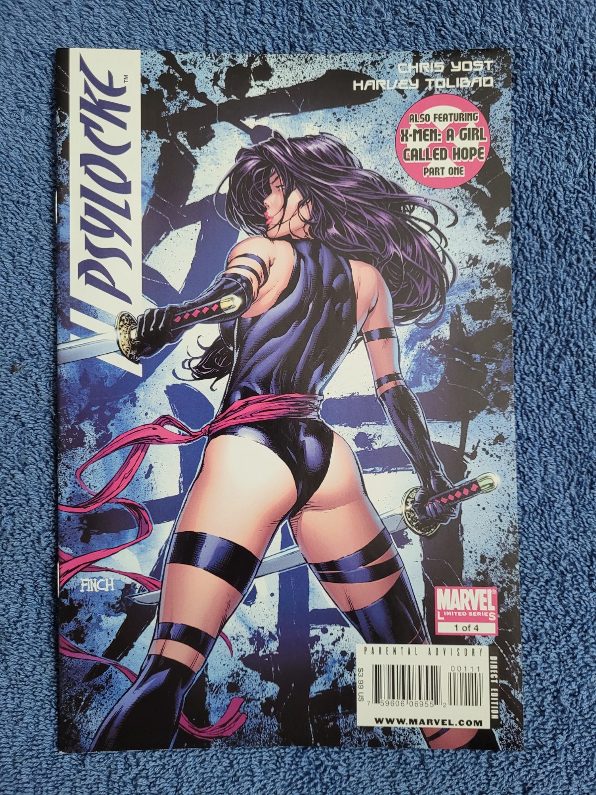 Psylocke #1 (2010) Marvel Comics NM Finch X-Men Limited +++