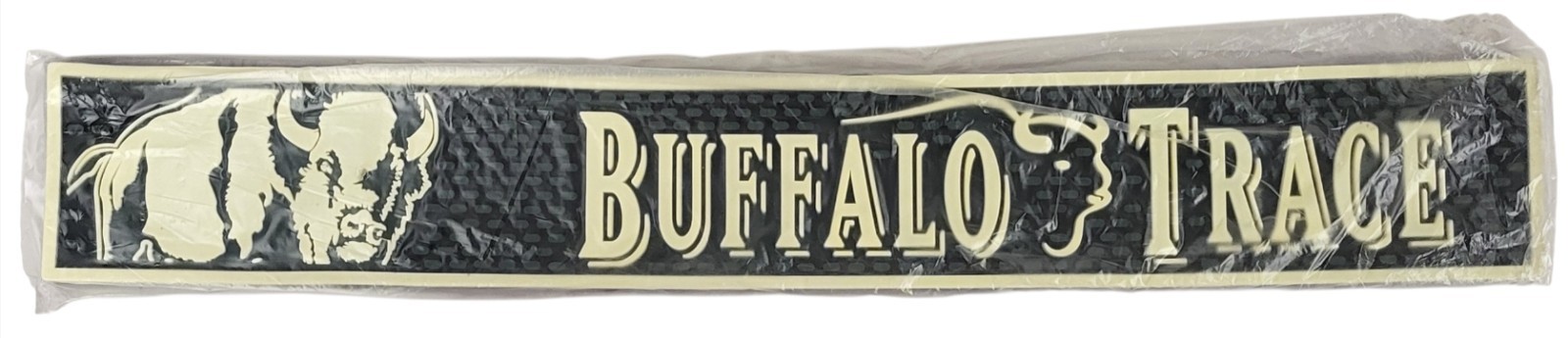 NEW BUFFALO TRACE Bourbon Distillery Man Cave Collectible Bar Rail Spill Mat