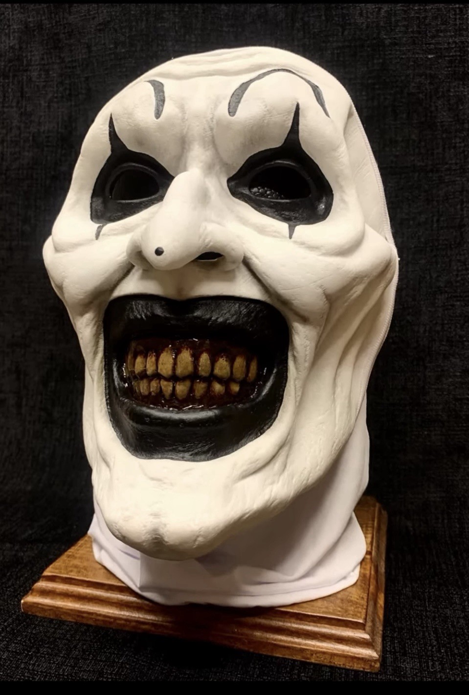 Art the Clown Mask with Polyester Hood Full Head Hand Made ( Pre-Order )
