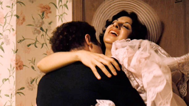 James Caan as Santino \'Sonny\' Corleone cheating with Lucy Mancini - Old Photo