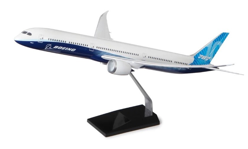 PacMin Boeing 787-10 Dreamliner House Color Desk Display 1/144 Model Airplane