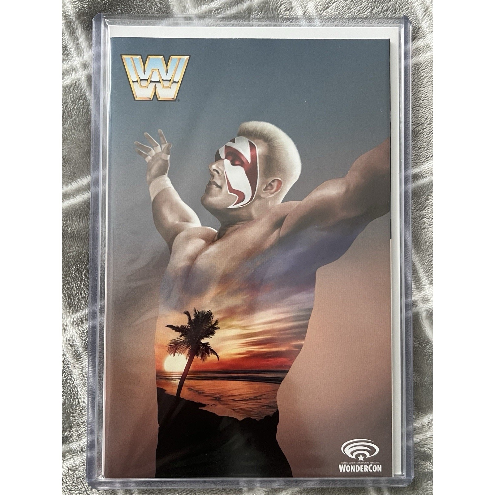 WWE Wrestlemania 2017 Special #1 Wondercon Rahzzah Sting Boom Comics NM RARE