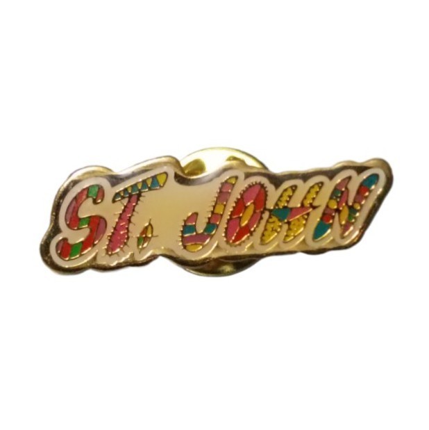 Saint John U.S. Virgin Islands Travel Souvenir Pin
