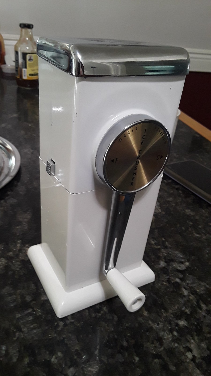 1950's VINTAGE Ice crusher /slush maker  by Magic Hostess 1956