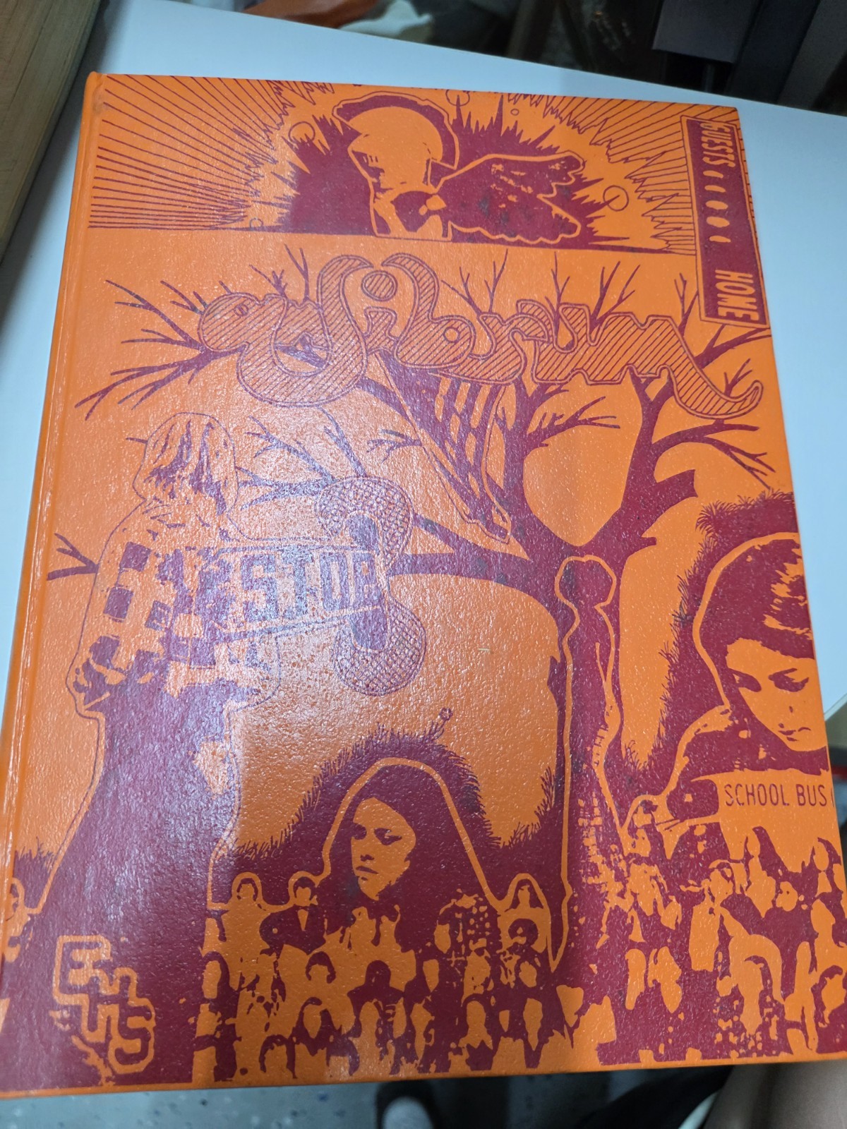 1974 Elmhurst High School Yearbook Annual Fort Wayne Indiana IN Anlibrum 74 F Sh