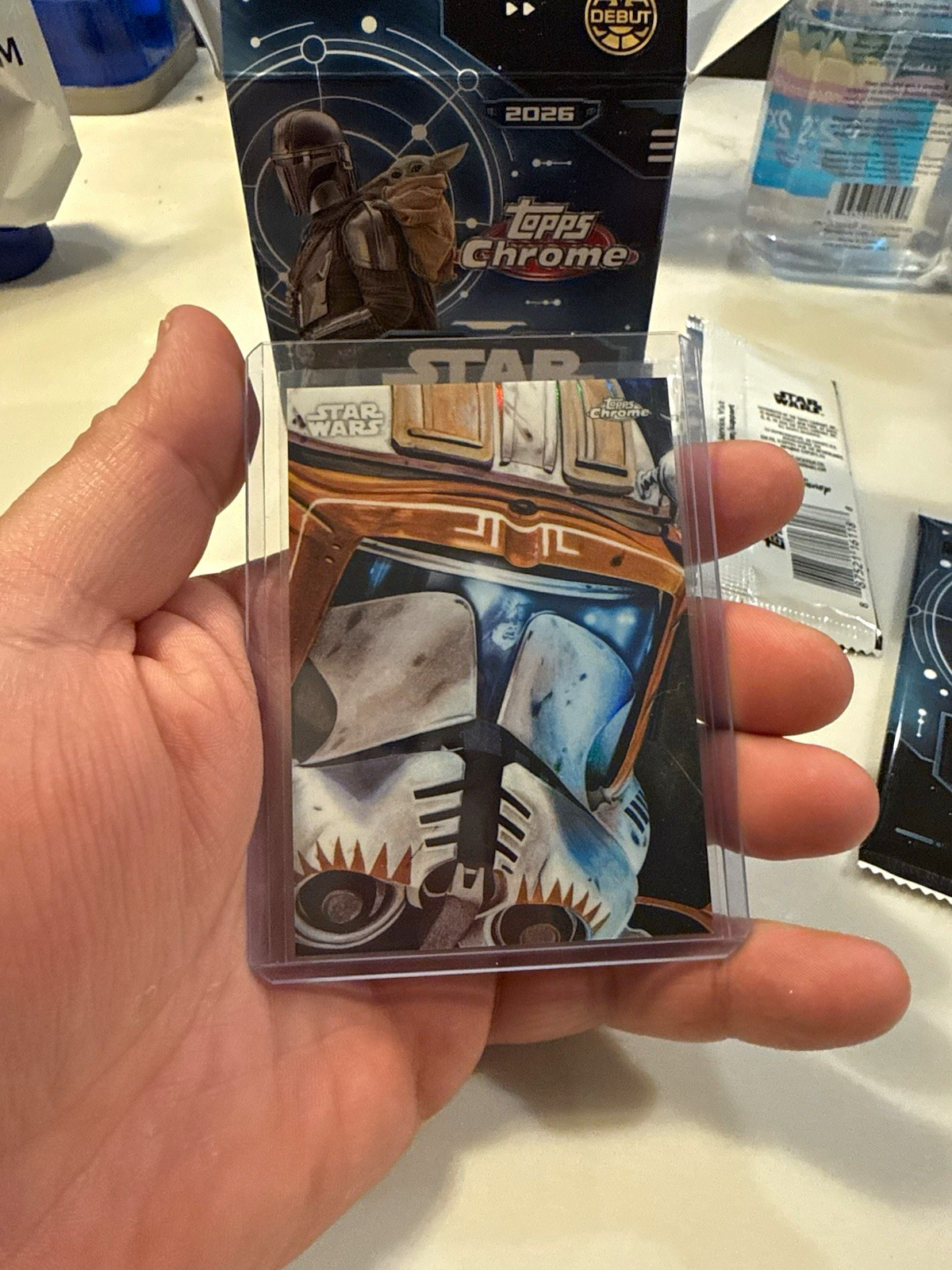 2026 Topps Chrome Star Wars Reflections R-17 Order 66 Commander Cody SSP
