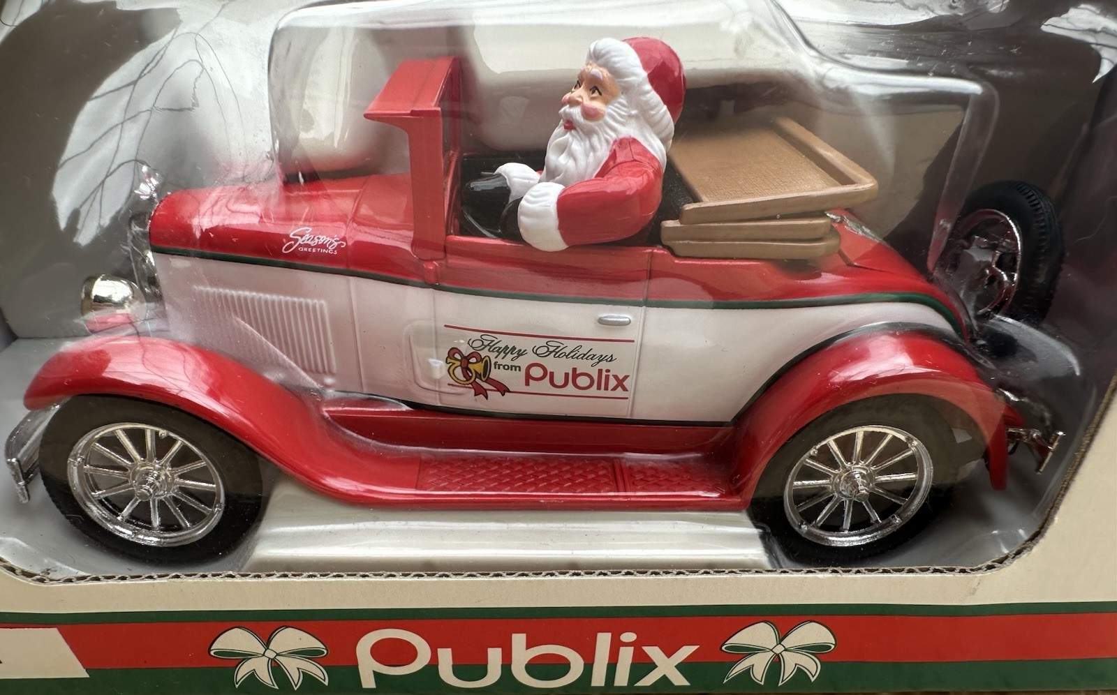 Publix VTG 1928 Chevrolet Cabriolet  Happy Holidays 1/25 Scale VTG Sealed 1999