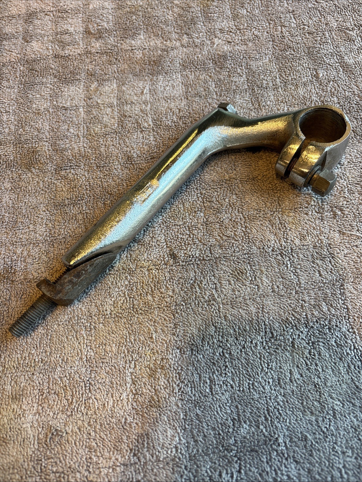 1968 Schwinn Bicycle Gooseneck Stem / Stingray Krate Bikes Fastback Slik Chik