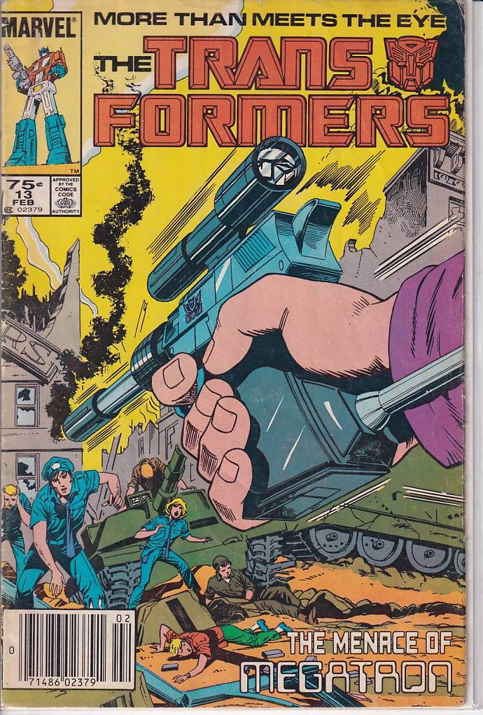 45880: MARVEL THE TRANSFORMERS #13 VG Grade