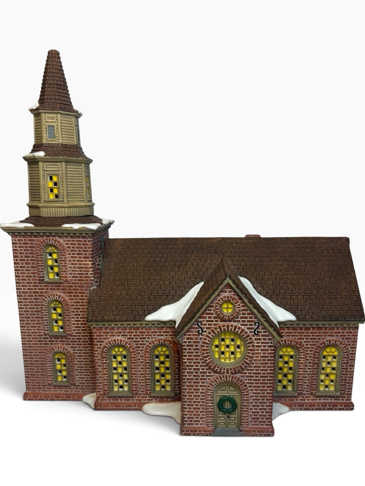 Dept 56 Williamsburg Burton Parish Church Lighted Building 4018968 READ