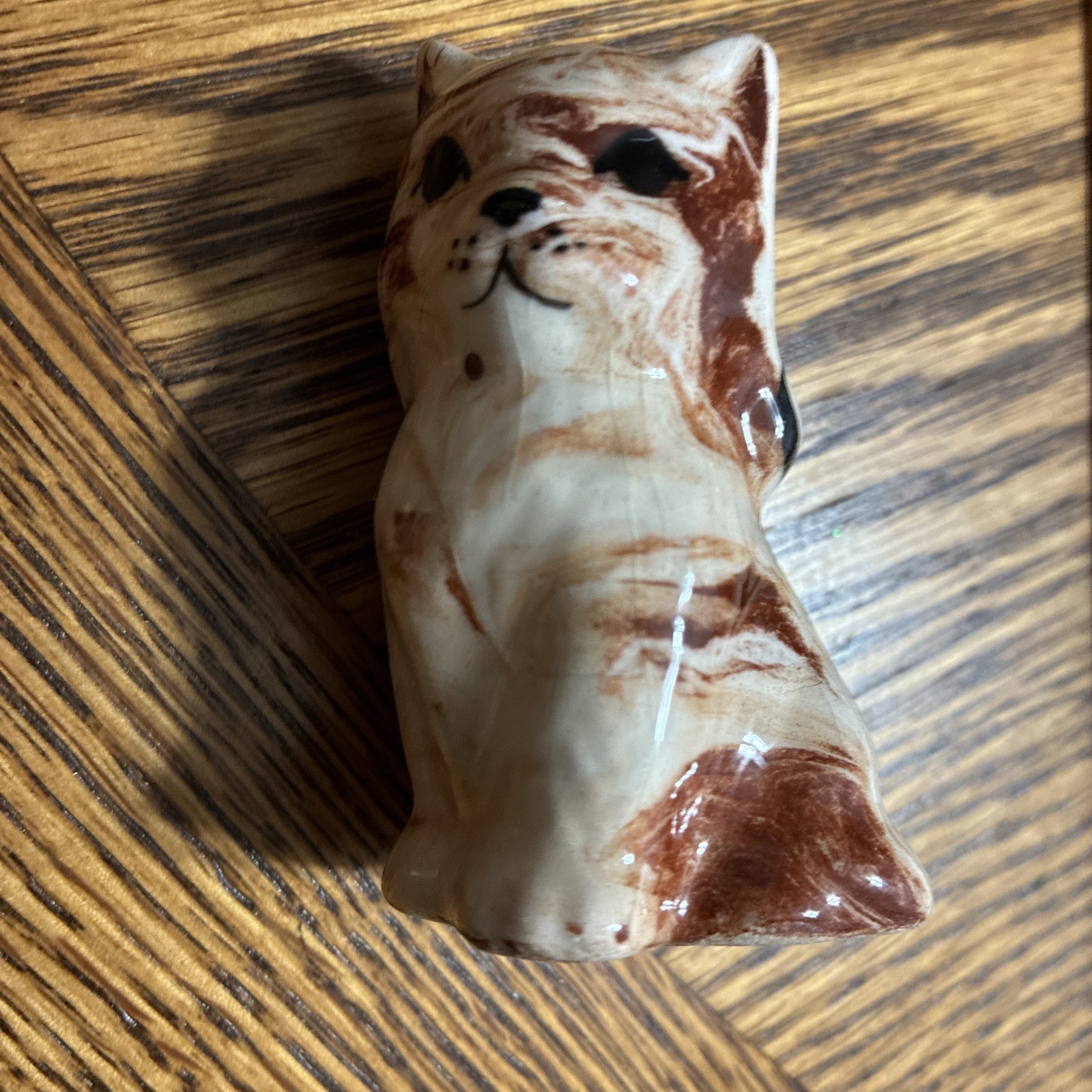 Vintage Sitka Clay Alaska CAT Kitty Miniature Figurine