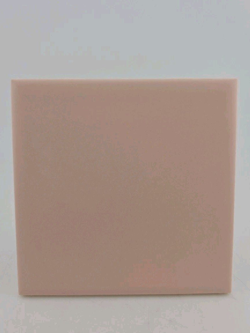 American Olean Tile Vtg Ceramic Misty Rose Flat 4.25