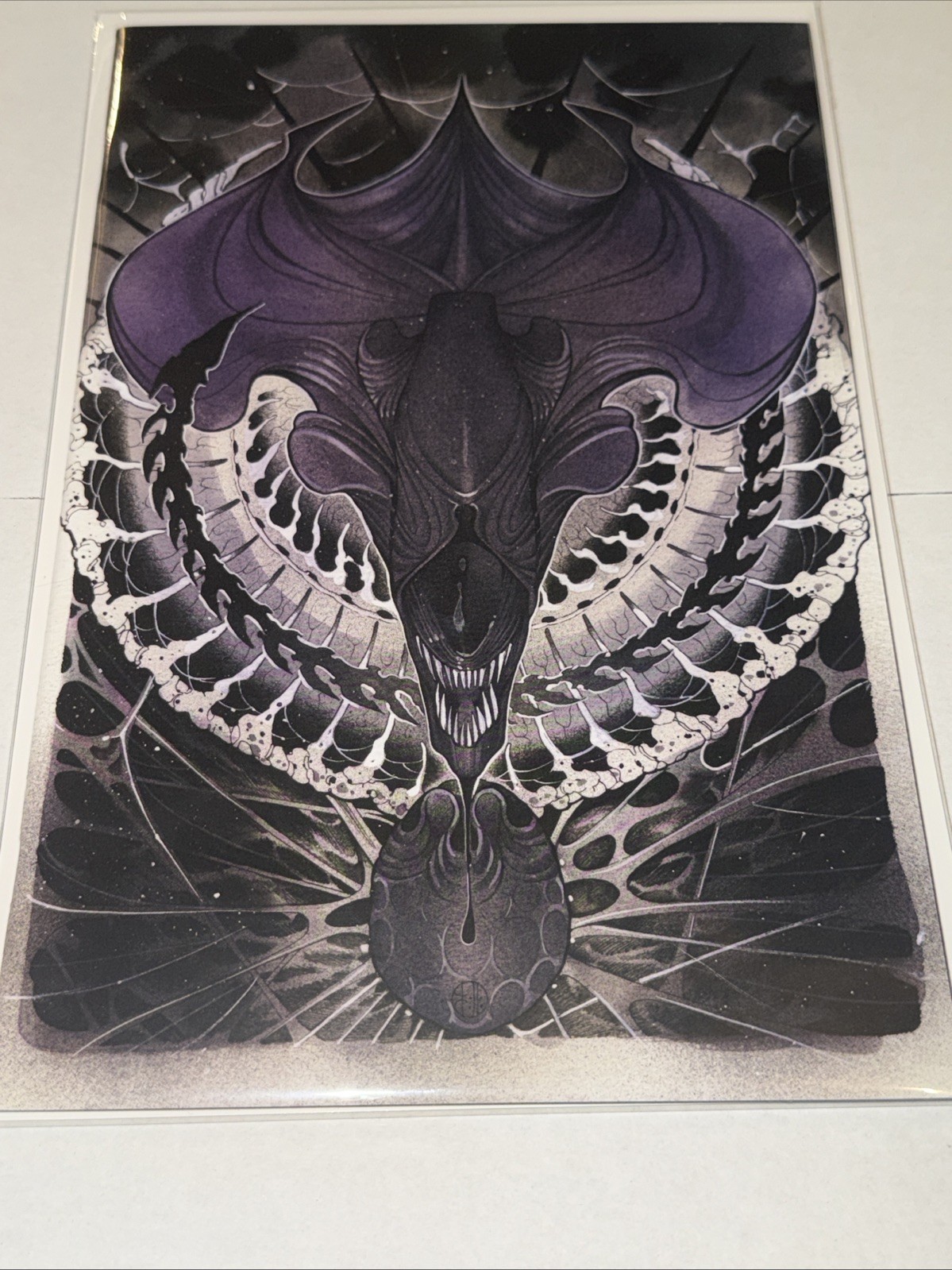 ALIEN #1 Peach Momoko 1:100 VIRGIN VARIANT COVER (2021) MARVEL COMICS HTF 👀