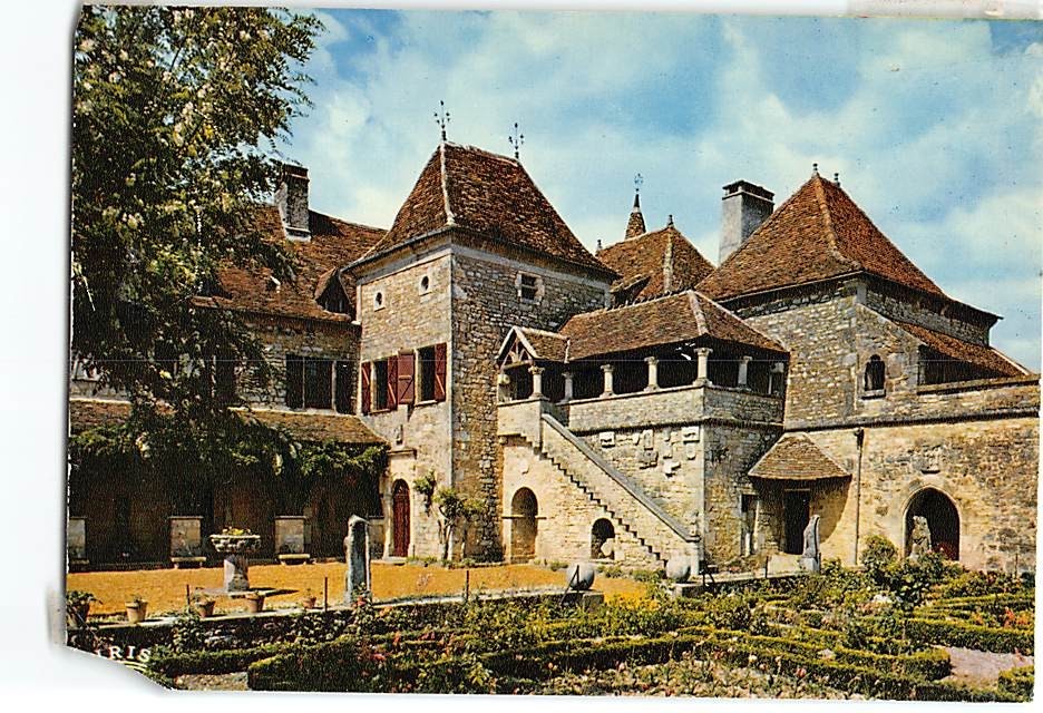 Postcard Château de Loubressac France