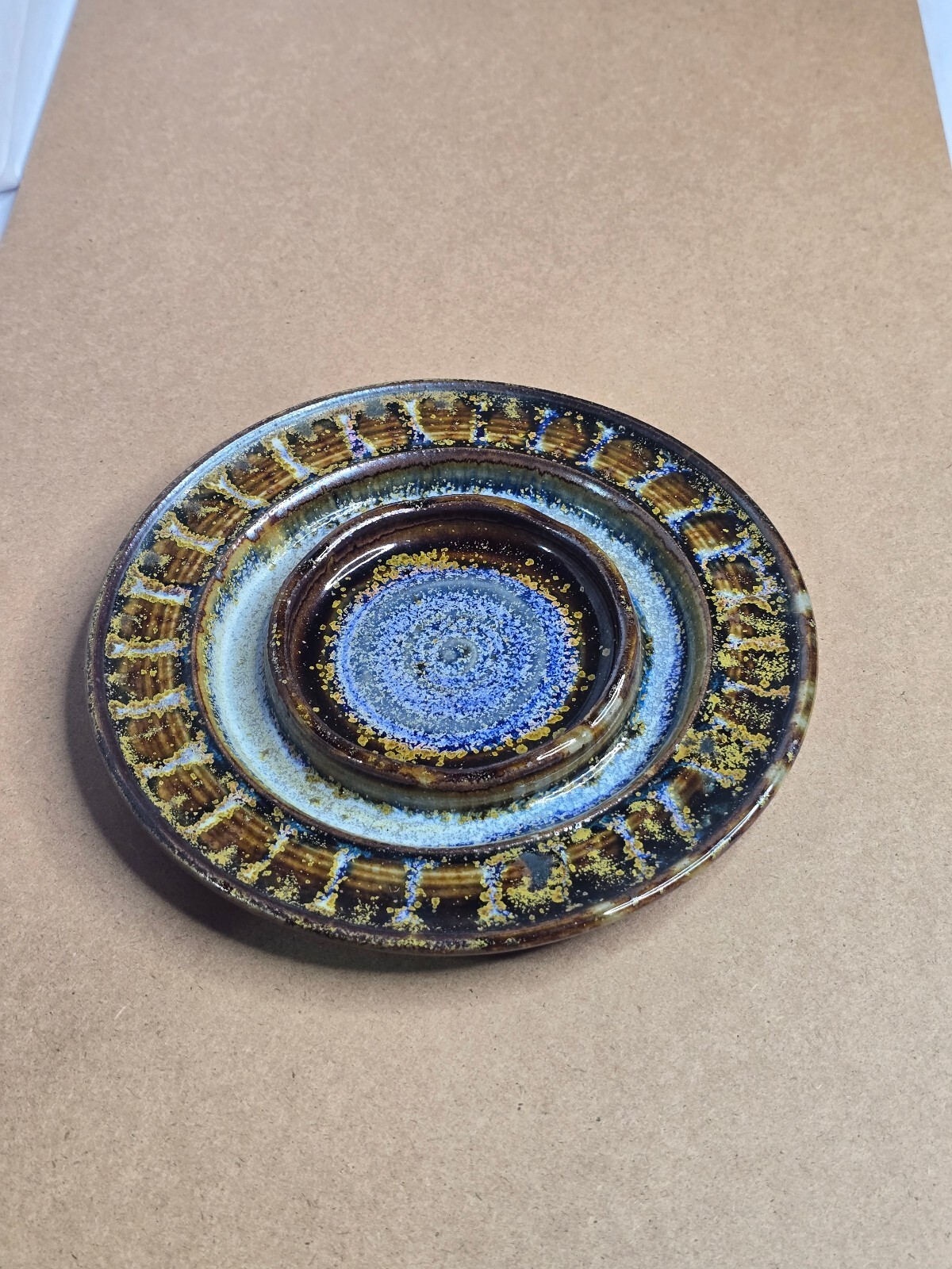 Vintage 1970s Regnor Reinholdtsen Studio Pottery 6.5\
