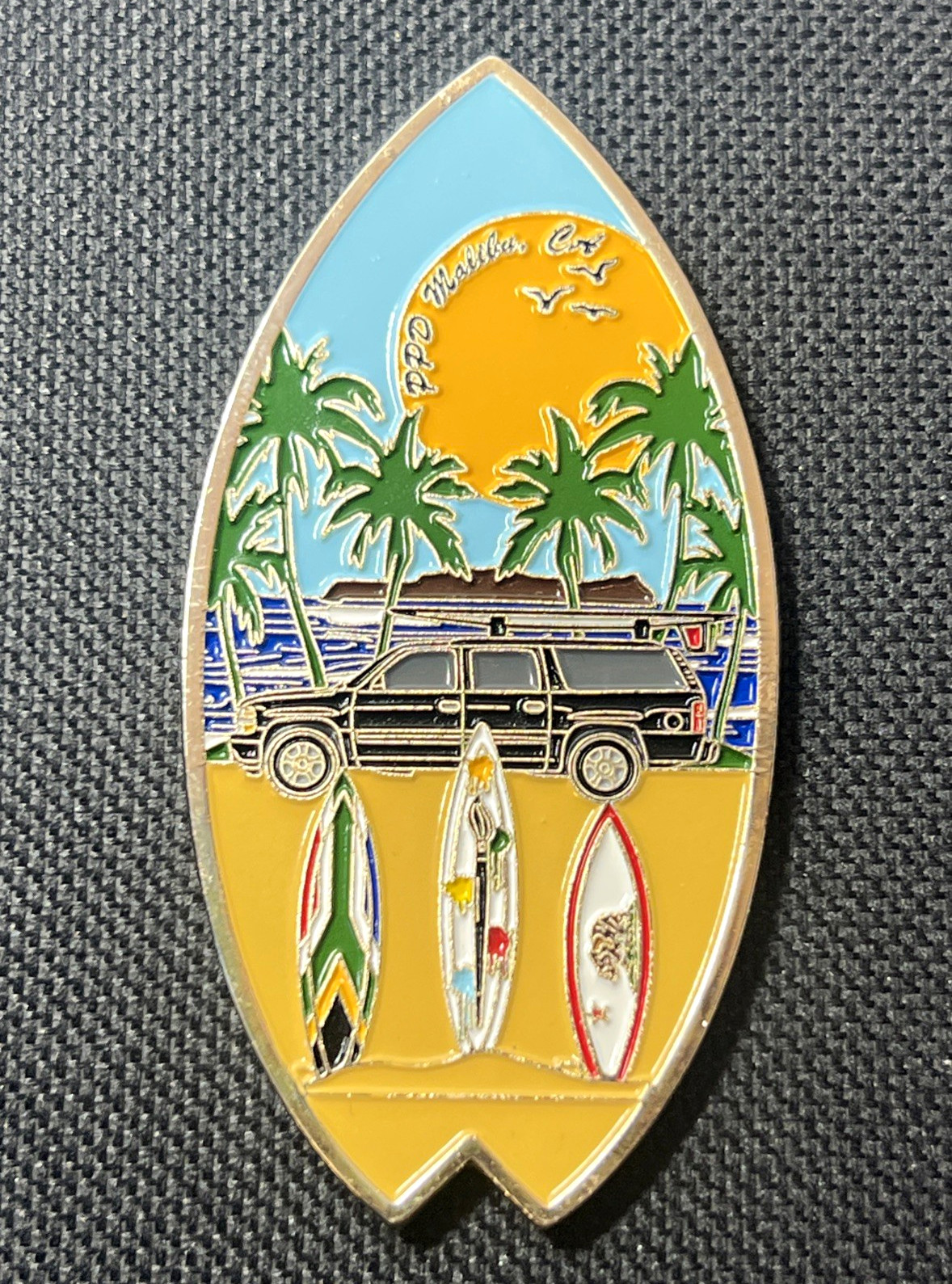 US Secret Service USSS Presidential Protective Division PPD Malibu CA Surf Coin