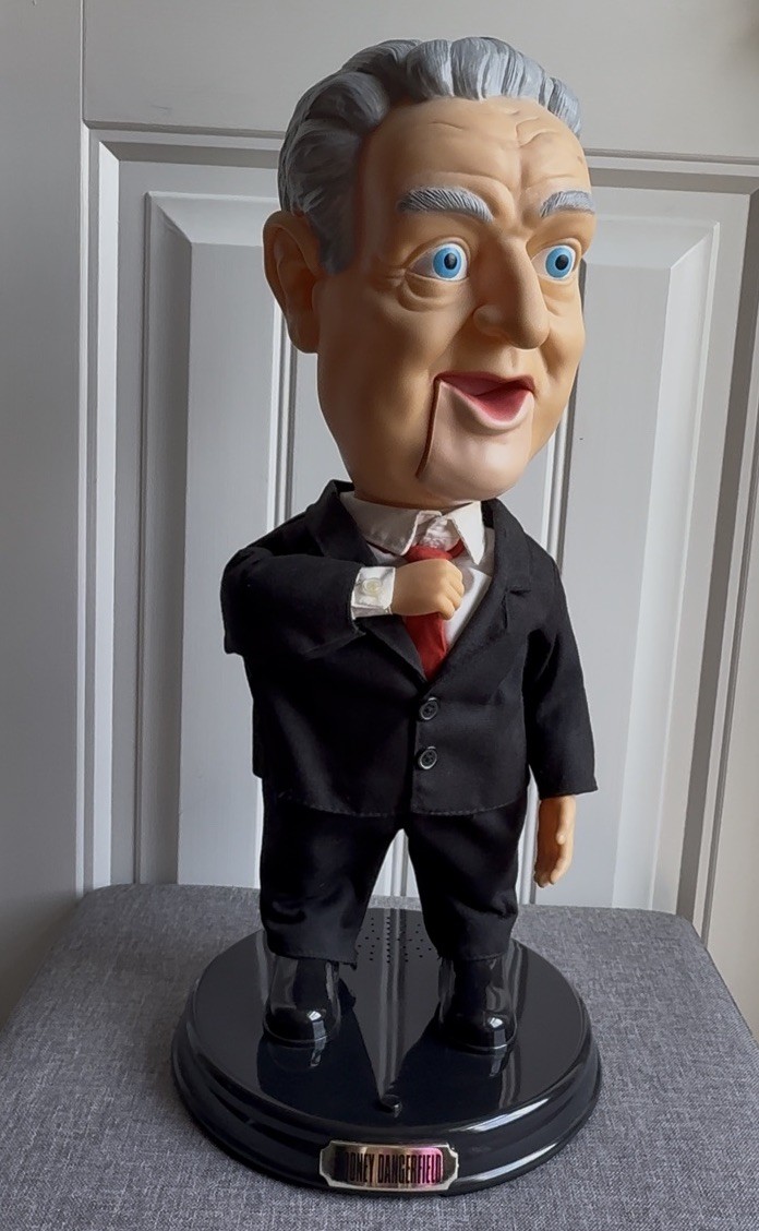 Vtg 2003 Gemmy Rodney Dangerfield Animated Talking Figure Doll
