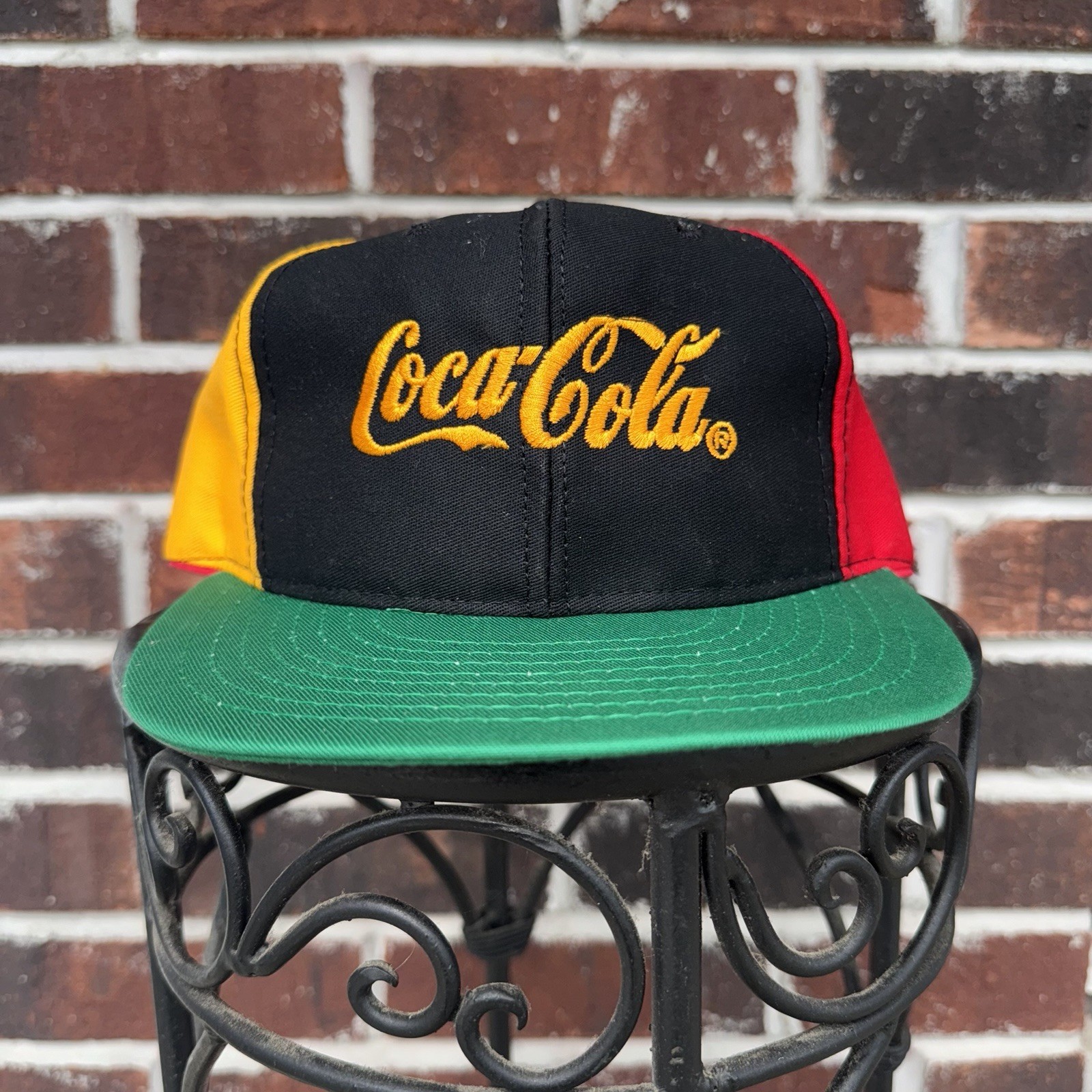 NWT Vintage Coca-Cola Rasta Hat