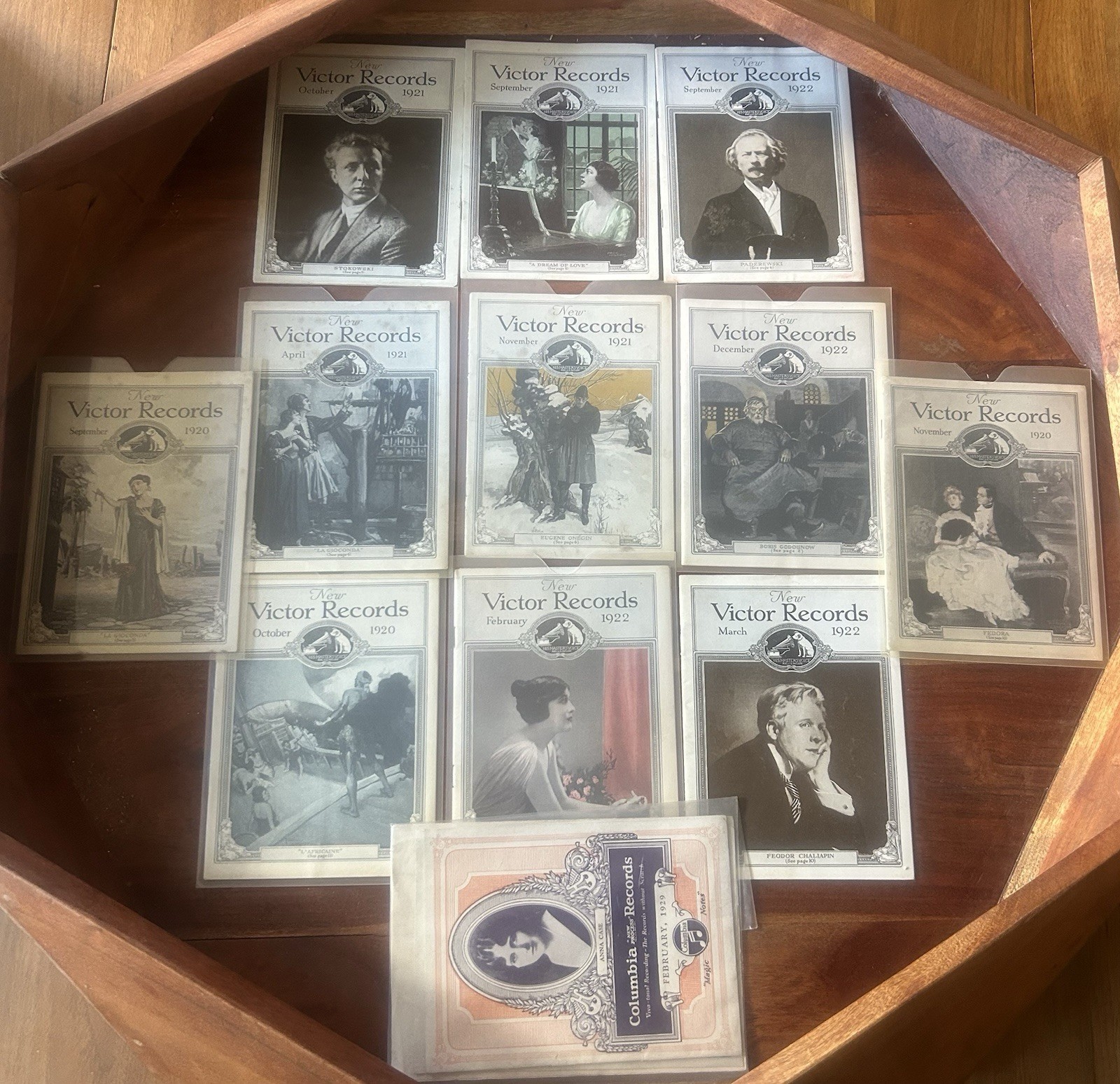 🎼Victor Records Advertising Booklets 1921, 1920, 1922 + Columbia Lot Of 12