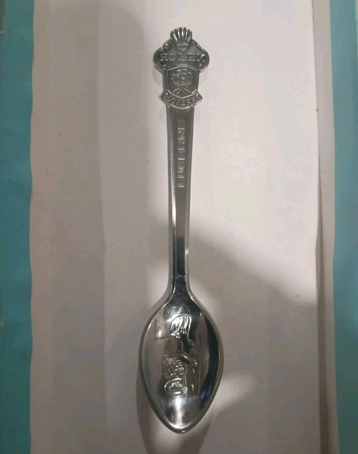 Rolex Bucherer of Switzerland Lucerne Collector Spoon Marked CB