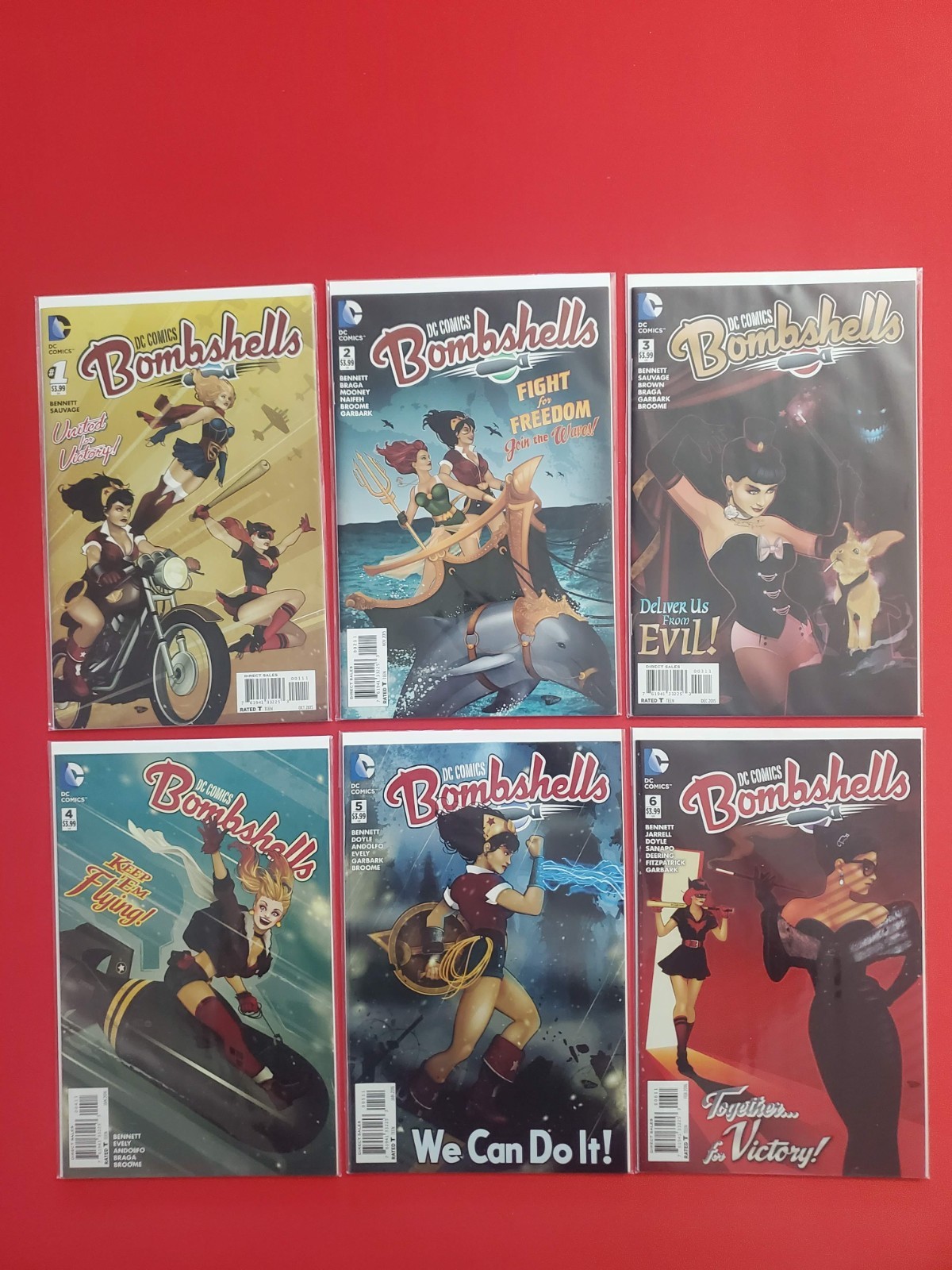 DC Comics Bombshells #1-33 and Annual #1 LOT(2015) ***FREE SHIPPING***