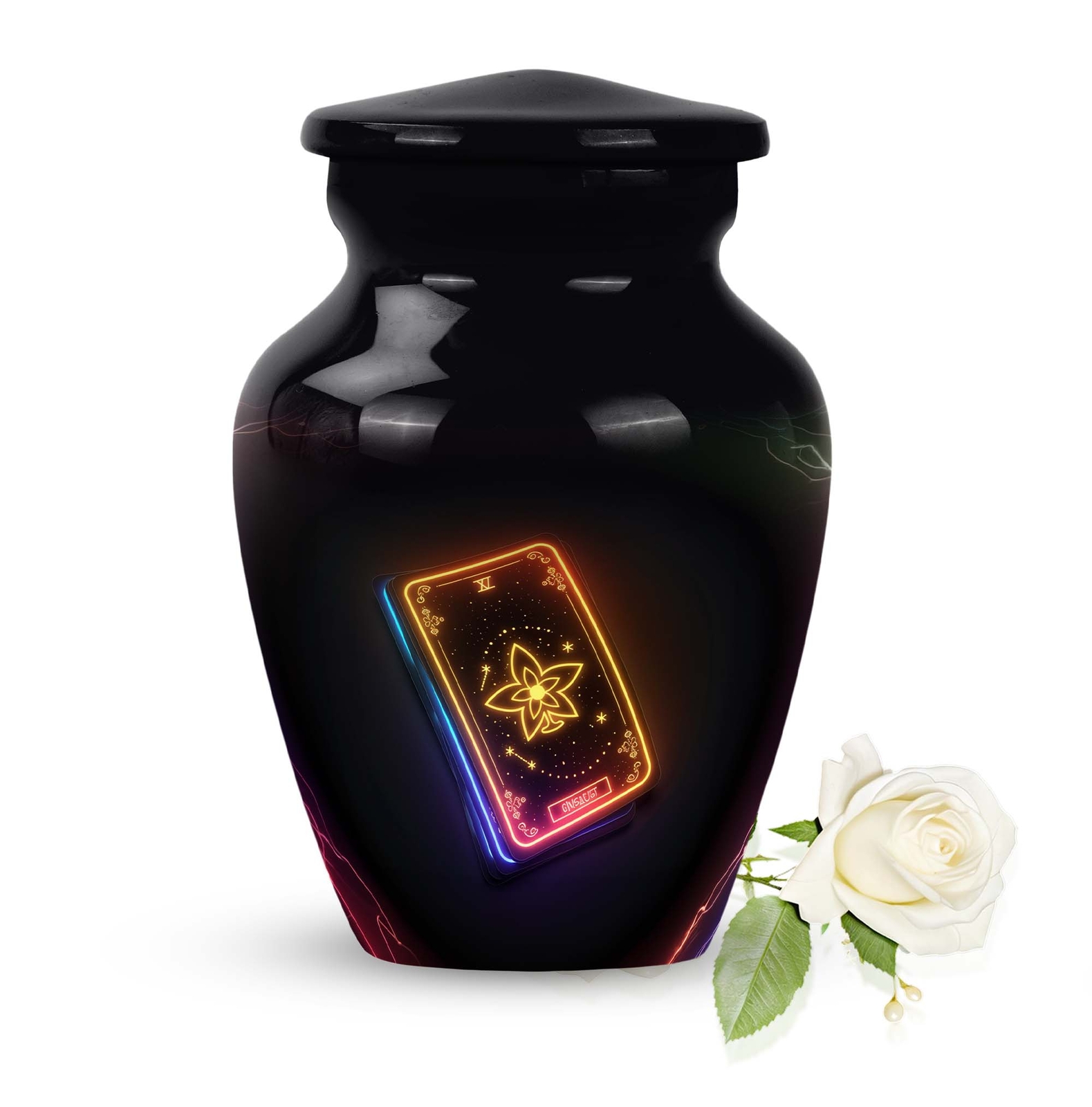 Tarot Cremation Urns 3 Inch Decorative Urns