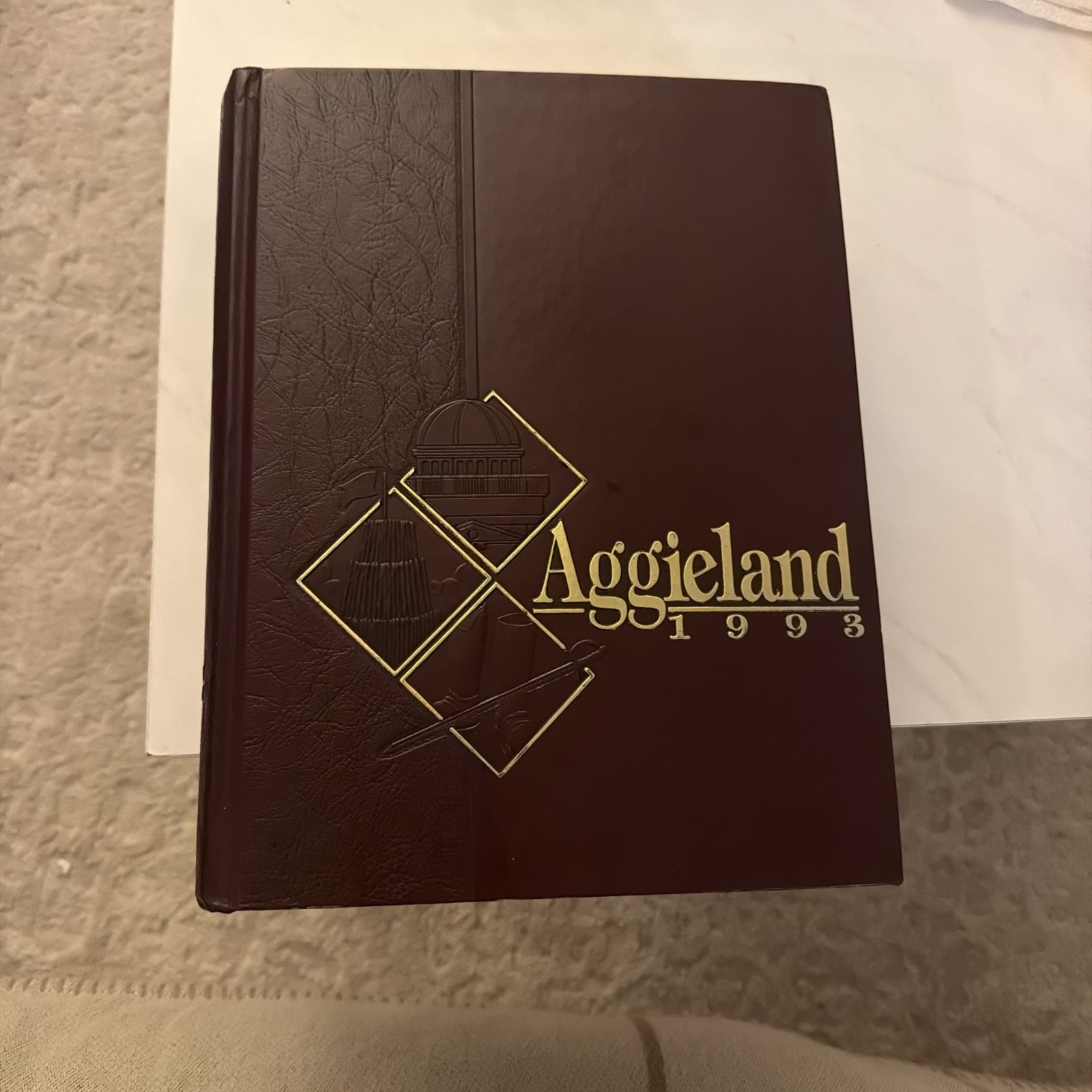 Vintage 1993 Texas A&M University Yearbook Aggieland Volume 91 Pristine Unmarked