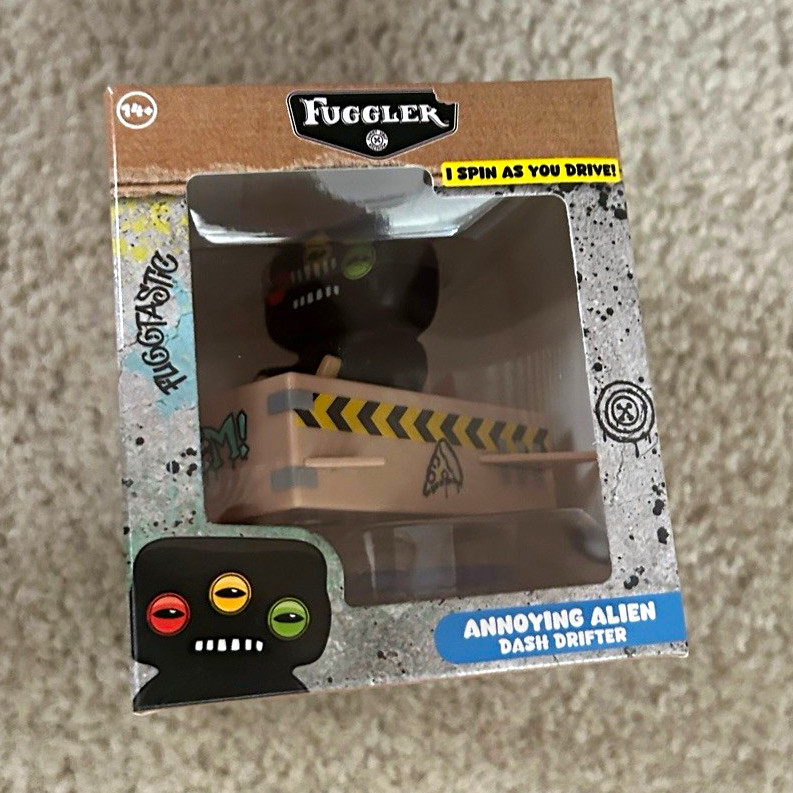 Fuggler Annoying Alien Dash Drifter Figure Spins Full 360° Movement 14+