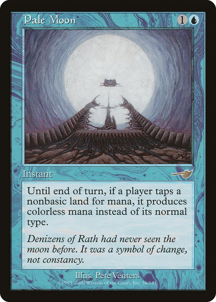 Pale Moon [Nemesis] Magic MTG