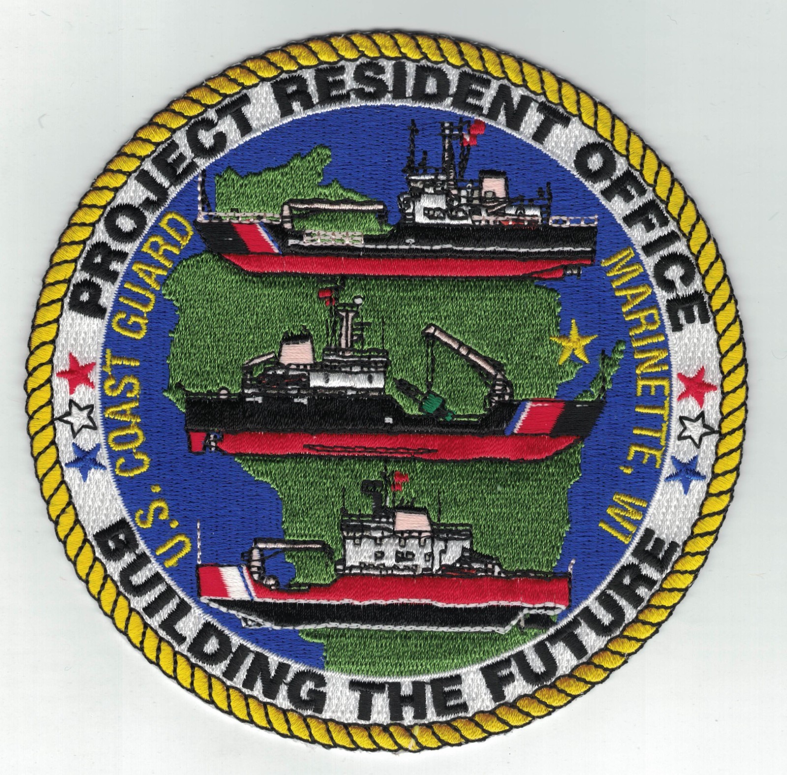 U. S. Coast Guard Marinette WI, Project Resident Office, Building  Future Patch