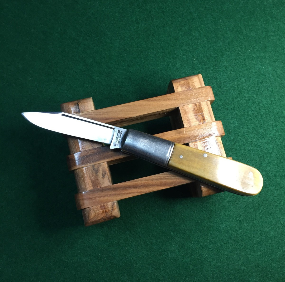 Vintage 1920s Winchester Model 2703 Bone Handle Barlow Style Pocket  Knife