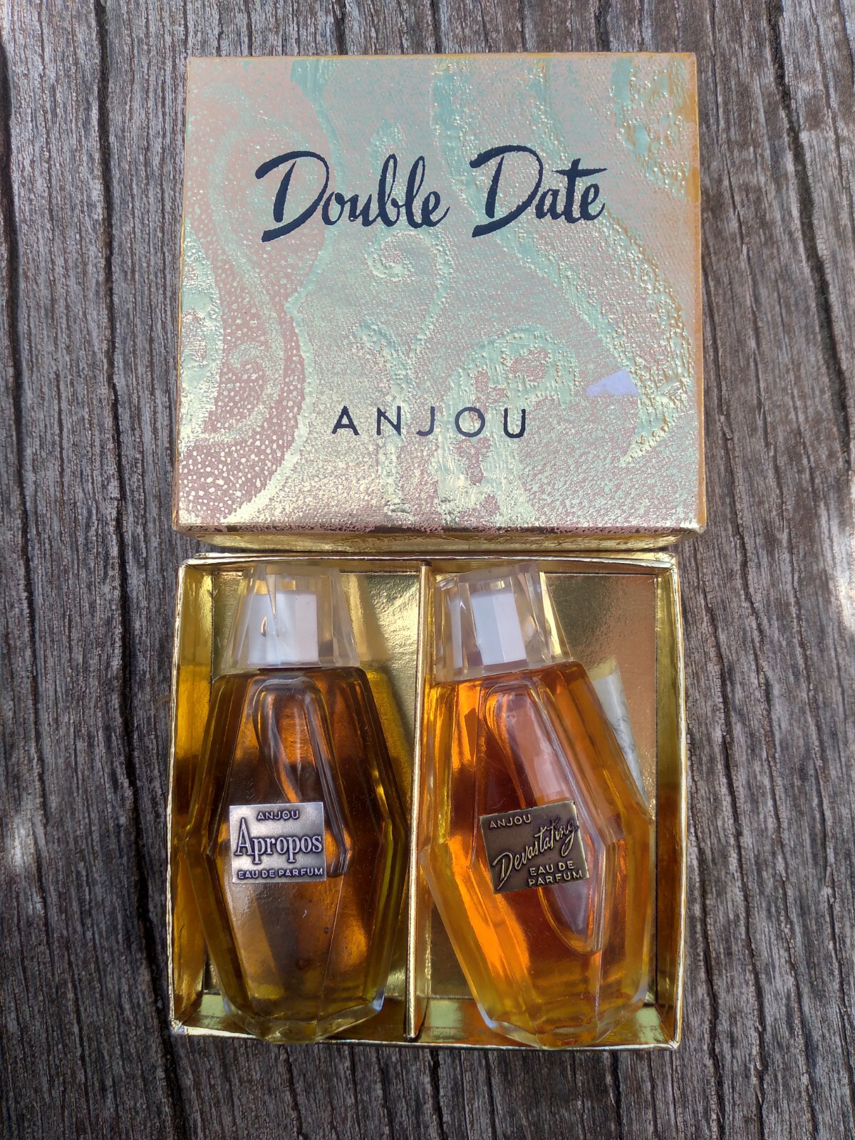 NEW ANJOU Eau de Parfum Apropos Devastating Perfume 1940s Discontinued Vintage